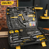 155Pcs Hand Tool Set Electrician Repair Woodworking Multi Tools with Tool Box Include Socket Set Screwdriver Wrench Hammer Knife