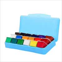 18-color children's painting gouache paint 30ml jelly cup portable set student professional art art painting supplies