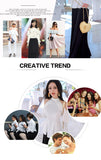 AOOKDERSS summer dress new Korean version of the commuter temperament sexy off-the-shoulder pleated skirt swing horn sleeve hanging neck shirt top girl