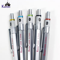 1PCS Kuelox Metal Comic Drawing Mechanical Pencil 0.3/0.5/0.7/0.9/2.0mm Engineering Drawing Pencil with a box