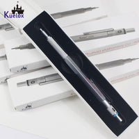 1PCS Kuelox Metal Comic Drawing Mechanical Pencil 0.3/0.5/0.7/0.9/2.0mm Engineering Drawing Pencil with a box