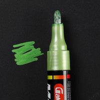 1Pcs oil-based Paint Metal Marker Pens Sharpie 3.0mm Gold Silver Ceramic Rock Glass Porcelain Mug Wood Fabric Canvas Painting