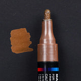 1Pcs oil-based Paint Metal Marker Pens Sharpie 3.0mm Gold Silver Ceramic Rock Glass Porcelain Mug Wood Fabric Canvas Painting
