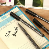 1pcs 0.05 0.1 0.2 0.3 0.4 0.5 0.6 0.8 Different Tip Pigment Liner Pigma Micron Black Ink Marker Pen Fineliner Sketching Pens