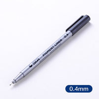 1pcs 0.05 0.1 0.2 0.3 0.4 0.5 0.6 0.8 Different Tip Pigment Liner Pigma Micron Black Ink Marker Pen Fineliner Sketching Pens