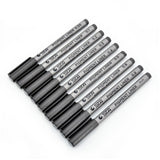 1pcs 0.05 0.1 0.2 0.3 0.4 0.5 0.6 0.8 Different Tip Pigment Liner Pigma Micron Black Ink Marker Pen Fineliner Sketching Pens