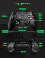 2.4Ghz Wireless Controller for Xbox One, Multi-function Dual-vibration of Gamepad,Compatible with Windows PC & Android