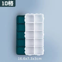 12/24Grid Watercolor Palette+Half Pan Painting Oil Acrylic Paint Tray Box  w/Lid