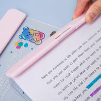 30*21cm writing board clip stationery multifunctional fixing clip A4 paper acrylic transparent clipboard school supplies