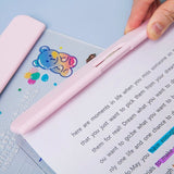 30*21cm writing board clip stationery multifunctional fixing clip A4 paper acrylic transparent clipboard school supplies