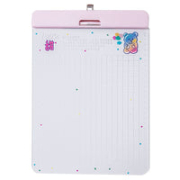 30*21cm writing board clip stationery multifunctional fixing clip A4 paper acrylic transparent clipboard school supplies