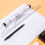 30cm multifunctional drawing ruler parallel ruler student architect design drawing angle balance ruler school supplies