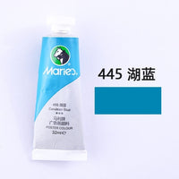 32ML Tube Acrylic Paint Gouache Pigment Concentrated Advertising Painting Student Special Painting Pigment