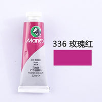 32ML Tube Acrylic Paint Gouache Pigment Concentrated Advertising Painting Student Special Painting Pigment