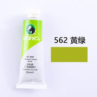 32ML Tube Acrylic Paint Gouache Pigment Concentrated Advertising Painting Student Special Painting Pigment