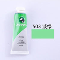 32ML Tube Acrylic Paint Gouache Pigment Concentrated Advertising Painting Student Special Painting Pigment