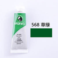 32ML Tube Acrylic Paint Gouache Pigment Concentrated Advertising Painting Student Special Painting Pigment