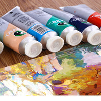 32ML Tube Acrylic Paint Gouache Pigment Concentrated Advertising Painting Student Special Painting Pigment