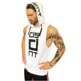 Better Body Gym Hoodie Men Bodybuilding Stringer Tank Top Muscle Sleeveless Shirt