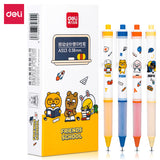 48pcs Cute Pens 0.38mm Deli KAKAO Friends Gel Pen Korean Stationery Kawaii School Supplies Kids Gift Cartoon Cool Pens Wholesale