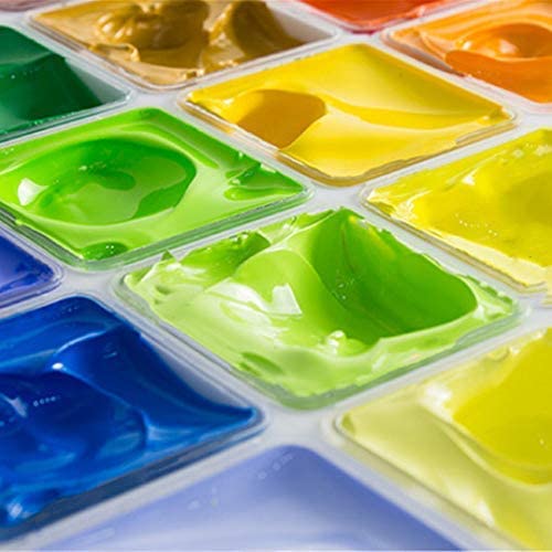 AOOKMIYA Clear Paint Pallet Non-Stick Oil Paint Tray Palette For Oil D