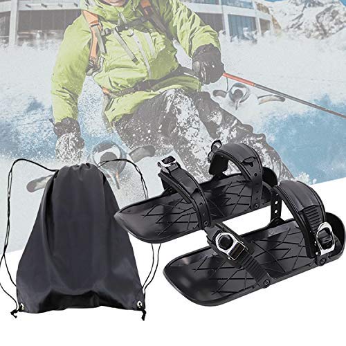 Skiing Mini Sled Outdoor Snow Board Ski Boots High Quality Adjustable –  AOOKMIYA