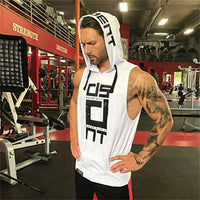 Better Body Gym Hoodie Men Bodybuilding Stringer Tank Top Muscle Sleeveless Shirt