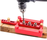 STAR Self Centering Dowelling Jig, for Metric Dowels 6/8/10mm Precise Drilling, Jig Accessories Woodworking Tool