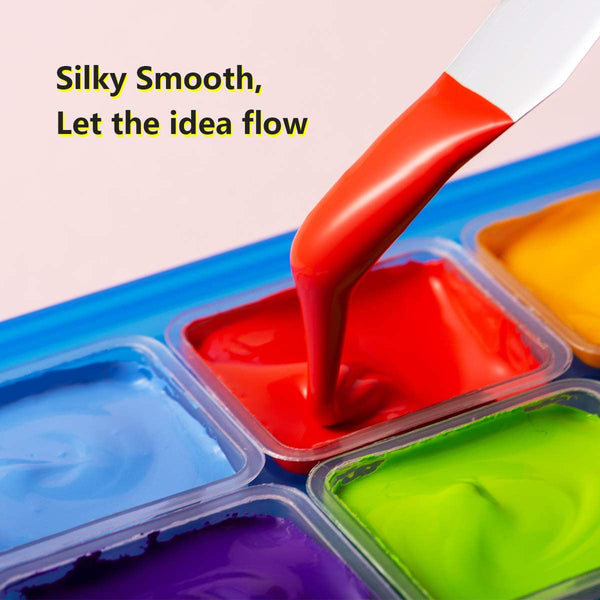 AOOK MIYA HIMI Acrylic Paint Set, 42 Colors X 60 Ml. Unique Jelly Cup –  AOOKMIYA