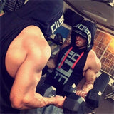 Better Body Gym Hoodie Men Bodybuilding Stringer Tank Top Muscle Sleeveless Shirt