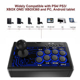 7 In 1 USB Wired Arcade Fighting Stick For PS4 Series PS3 Switch Xbox One S X-360 PC Android Joystick Retro Arcade Station