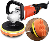 31 Pcs Car Foam Drill Polishing Pad Kit, 3 Inch Buffing Pads,Sponge Set Kit M10 Drill Adapter Car Polisher