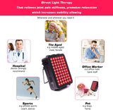 Red Light Therapy Device, 660&850nm Near Infrared Led Light Therapy, Clinical Grade Home Use Light Therapy Lamp with Timer for Anti-Aging, Muscle & Joint Pain Relief, Boost Immunity