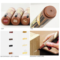 8 Colors Wood Furniture Floor Repair Marker Pens Table Cloth Paint Repair Marker For Mending Concealer Light Dark Color Choose