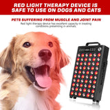 LED Touch Screen Red Light Therapy Device, 660&850nm Near Infrared Led Light Therapy, Clinical Grade Home for Anti-Aging, Muscle & Joint Pain Relief, Boost Immunity.