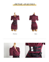 AOOKDRESS Spring/Summer Set New Women's Small Suit Bag Hip Skirt Playful Two-Piece Professional Fashion Suit Skirt