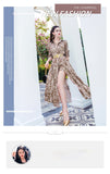 AOOKDRESS spring shirt dress new temperament fashion waist flowing cut-out over the knee-length skirt