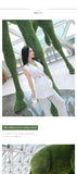 AOOKDRESS fashion set new summer sleeveless small suit jacket micro horn trousers two-piece set