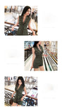 AOOKDRESS summer dress new workwear suit sleeveless suit collar jacket fashion shorts sexy two-piece set