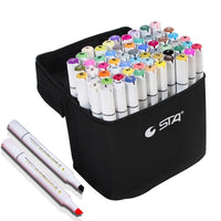 Deli 80 Colors Professional Sketch Marker Pen Double Head Art Oily Mar –  AOOKMIYA