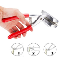 Art painting tools oil painting pliers 12 cm wide alloy canvas tension spring red handle metal canvas pliers stretch frame