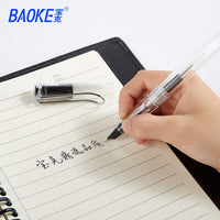 Baoke High quality NEW White 0.5MM F Fountain Pen Sign Pen Ink absorber Practice Calligraphy Students Office Stationery