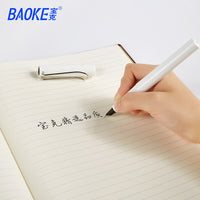 Baoke High quality NEW White 0.5MM F Fountain Pen Sign Pen Ink absorber Practice Calligraphy Students Office Stationery