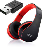 Bluetooth TV Headset, HiFi bluetooth Headphone Deep Bass Wireless TV Headphone with Transmitter Stick For TV Computer Phone