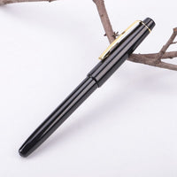 Clear Transparent Fountain Pen 0.5/0.38mm Nib Writing Calligraphy Ink Pen Student Stationery Gift School Office Supplies