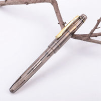 Clear Transparent Fountain Pen 0.5/0.38mm Nib Writing Calligraphy Ink Pen Student Stationery Gift School Office Supplies