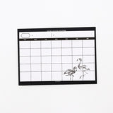 Creative Flamingo Desktop Schedule Planner Monthly Planning Notepad Work Efficiency Summary Organizer Office School Supplies