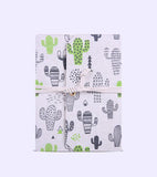 Creative Japanese Vintage Fabric Spiral Notebook A5 A6 Note Book Diary Refill Inner Core Planner Binder Office Supplies Gift