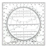 Creative Multifunctional Drawing Ruler Mathematical Geometry Template Student Scribe Handbook Design Drawing Ruler