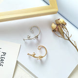 AOOKMIYACute Cat Clip On Earrings Ear Cuff Earrings for Women Orecchini Ear Wrap  Earcuff boucle d'oreille Clip 2E280